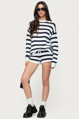 Amaris sweater oversize rayado de Edikted en Buzos y Sweaters para argentina