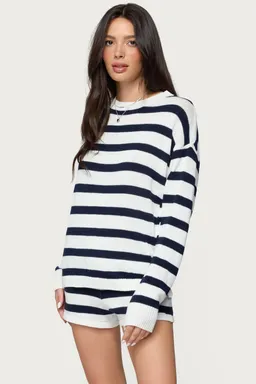 Amaris sweater oversize rayado de Edikted en Buzos y Sweaters para argentina