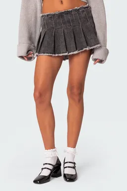 Mini skort denim nalani de Edikted en Faldas para argentina