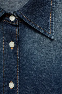 Camisa vaquera oversize de Mango en Camisas para argentina