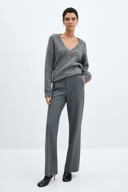 Pantalón largo recto de Mango en Pantalones para argentina