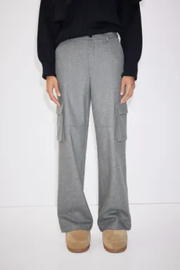 Pantalón cargo lana de Mango en Pantalones para argentina