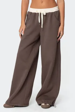 Pantalón deportivo pierna ancha mikki de Edikted en Pantalones para argentina