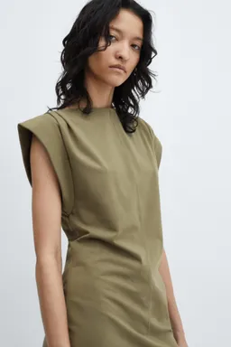 Vestido punto manga vuelta de Mango en Vestidos para argentina