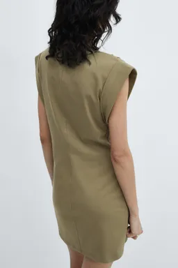 Vestido punto manga vuelta de Mango en Vestidos para argentina