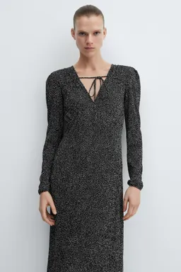 Vestido estampado lazo de Mango en Vestidos para argentina