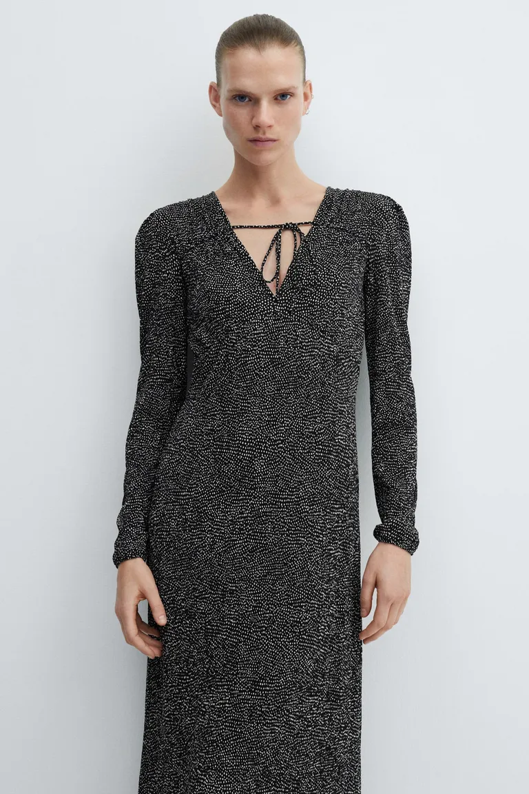 Vestido estampado lazo de Mango en Vestidos para argentina