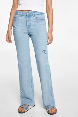 Jeans regular estrellas de Mango Teen en Pantalones para argentina