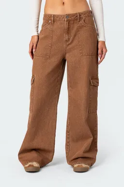 Pantalón cargo tiro medio de Edikted en Pantalones para argentina