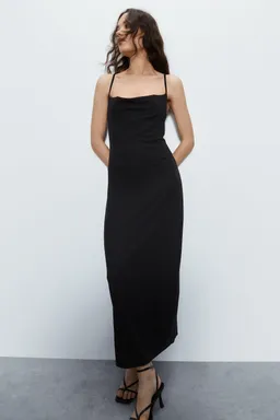 Vestido camisero midi acanalado de Warehouse en Vestidos para argentina