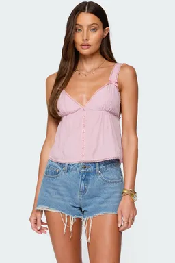 Musculosa babydoll andea de Edikted en Tops para argentina