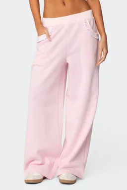 Pantalón jogger detalle volados de Edikted en Pantalones para argentina