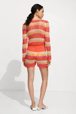 Shorts crochet combinado de Mango en Shorts para argentina