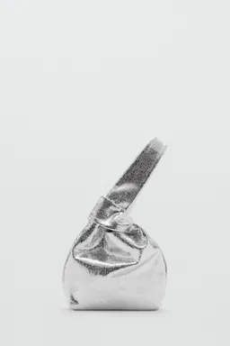 Bolso mano metalizado de Mango en Bolsos y Carteras para argentina