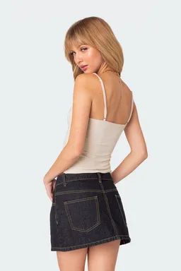 Musculosa con abertura hope de Edikted en Tops para argentina