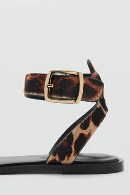 Sandalias animal print de Mango en Sandalias para argentina
