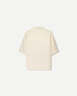 Camisa cropped bordada manga corta de Bershka en Camisas para argentina