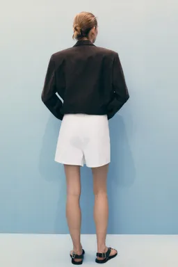 Falda pantalón cruzada de Mango en Pantalones para argentina