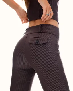 Pantalón flare bengalina de Bershka en Pantalones para argentina