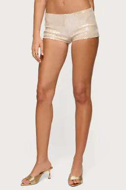 Shorts roxey micro lentejuelas de Edikted en Shorts para argentina