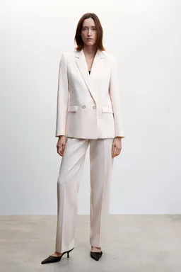 Pantalón traje cintura elástica de Mango en Pantalones para argentina