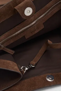 Bolso shopper costuras piel de Mango en Bolsos y Carteras para argentina