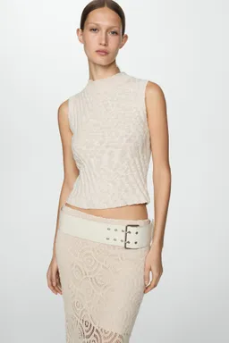 Falda midi crochet de Mango en Faldas para argentina