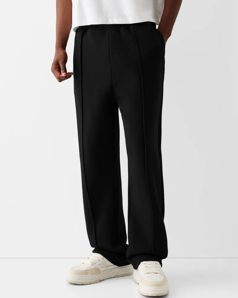 Pantalón ancho friza de Bershka en Pantalones para argentina