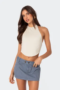 Top halter curvo raine de Edikted en Tops para argentina