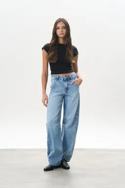 Jean denim baggy dennys de Magda en Pantalones para argentina
