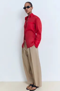 Pantalón balloon pinzas de Mango en Pantalones para argentina
