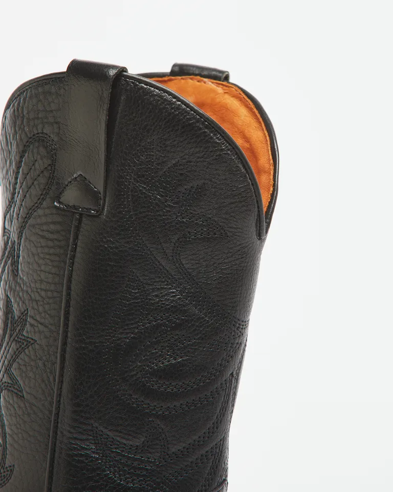 Botas texanas de caña media con bordados ornamentales terminación en punta y taco cuadrado de Wanama en Botas y Botinetas para argentina