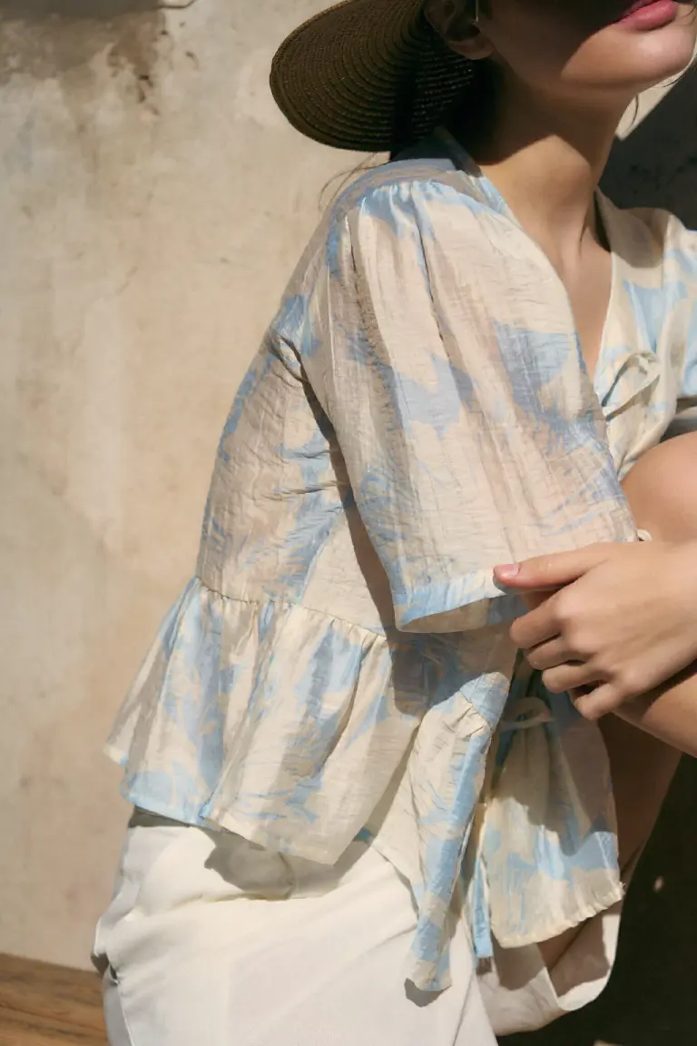 Blusa con Lazo de Lemmon en Blusas para argentina