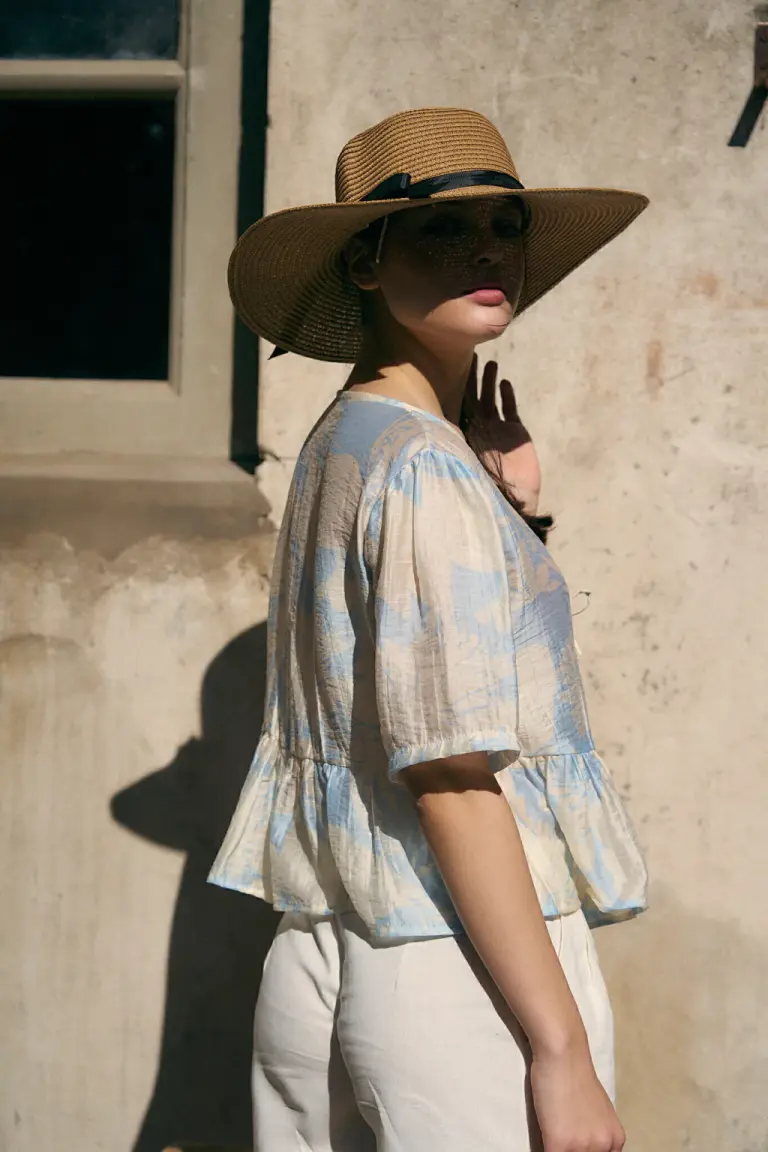 Blusa con Lazo de Lemmon en Blusas para argentina