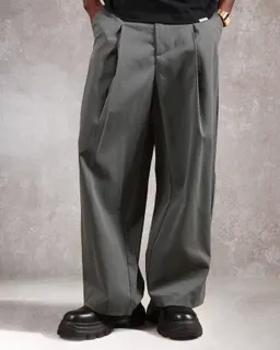 Pantalón traje amplio plisado de Sumwon en Pantalones para argentina