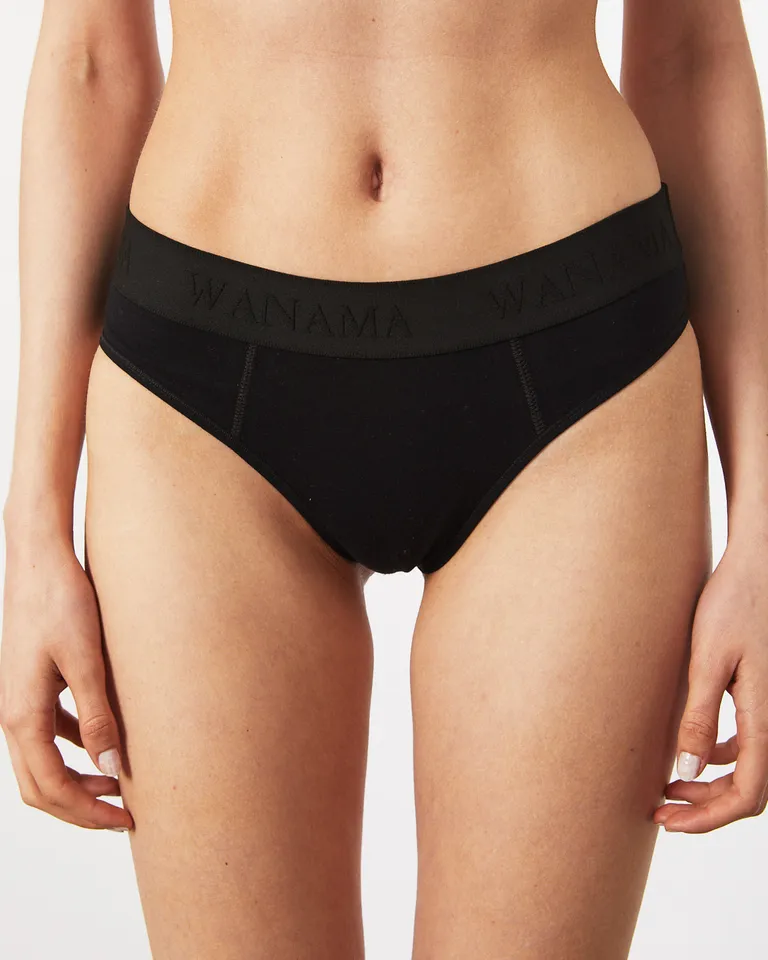 Vedetina de tiro alto con elástico marcado en la cintura de Wanama en Ropa Interior y Medias para argentina