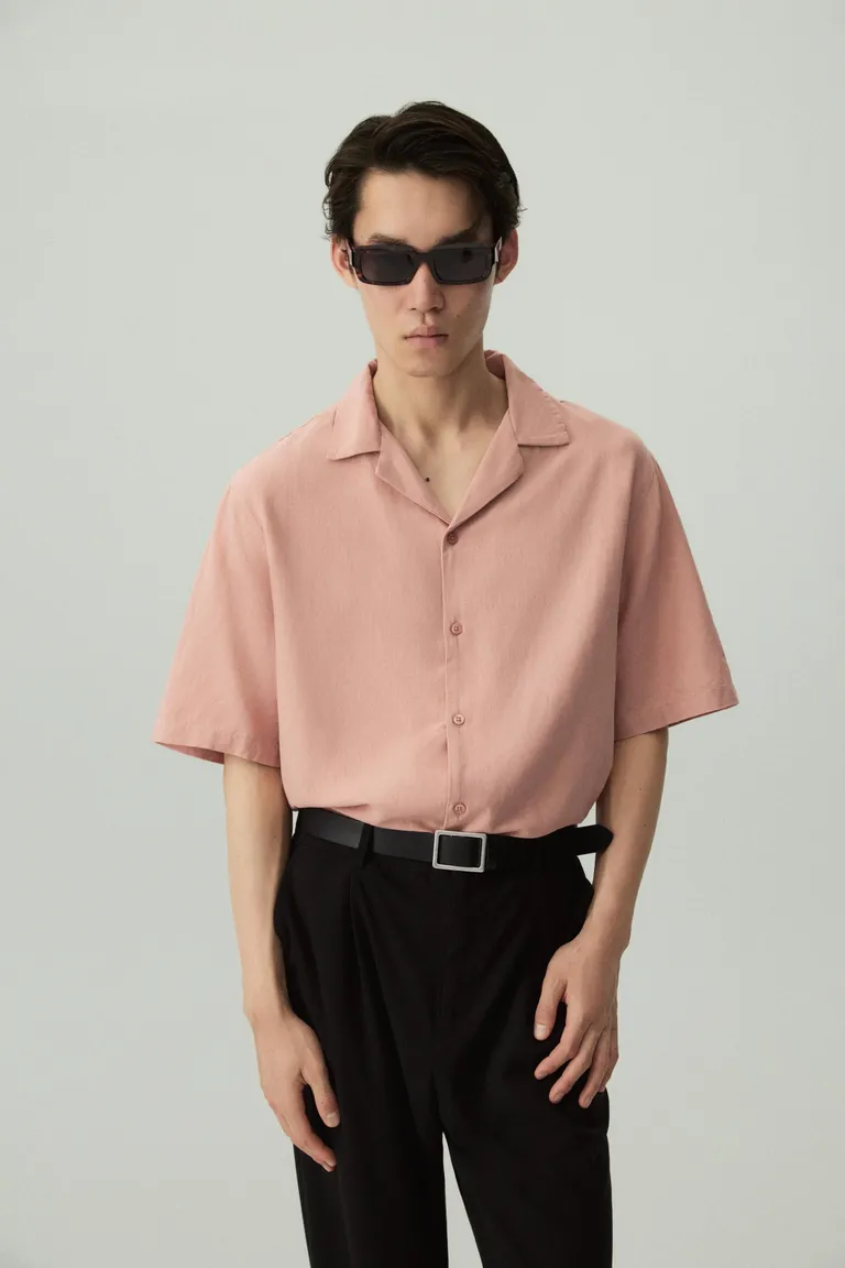 Camisa estilo resort lisa de Lefties en Camisas para argentina