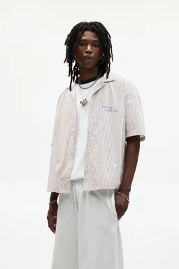 Camisa manga corta a rayas de Pull&Bear en Camisas para argentina