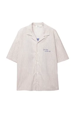 Camisa manga corta a rayas de Pull&Bear en Camisas para argentina