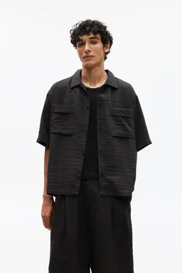 Camisa rayas seersucker de Pull&Bear en Camisas para argentina