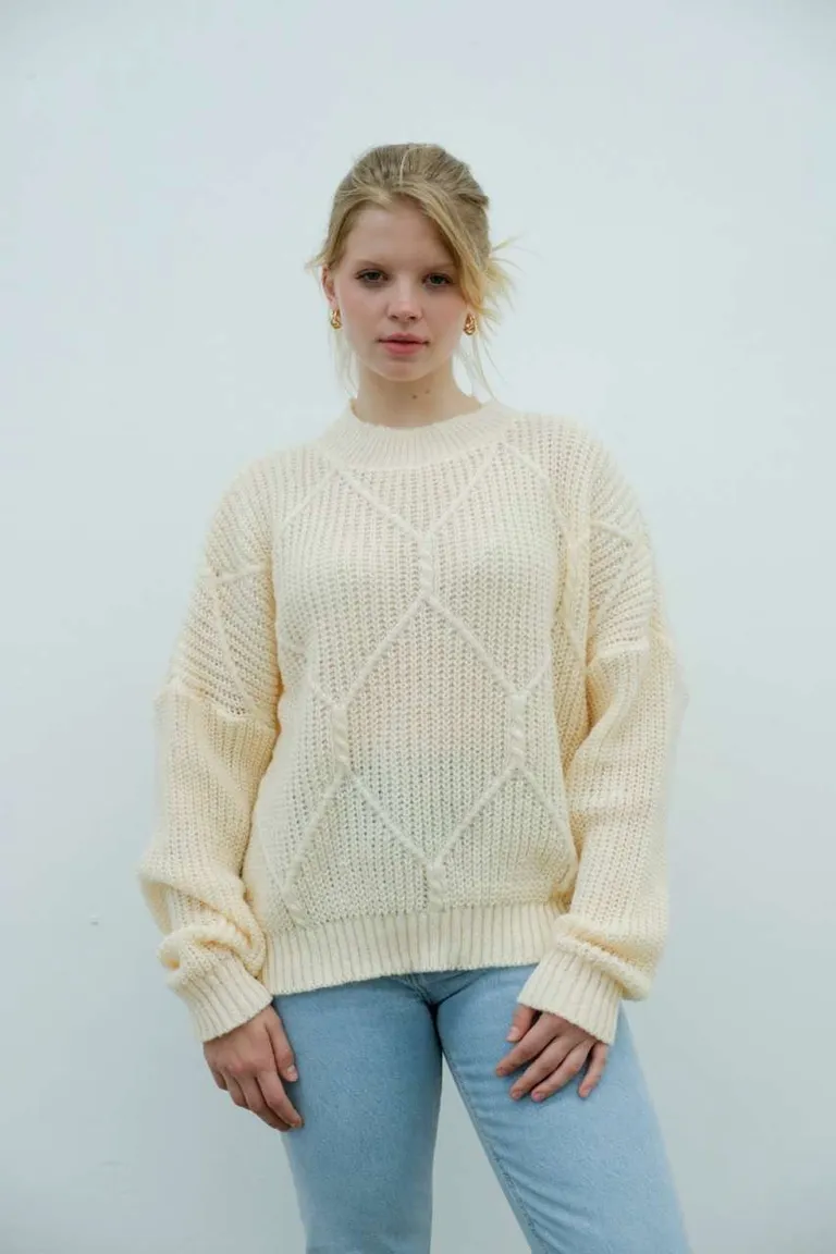 Sweater Entrelazado Polera de Hesed en Buzos y Sweaters para argentina