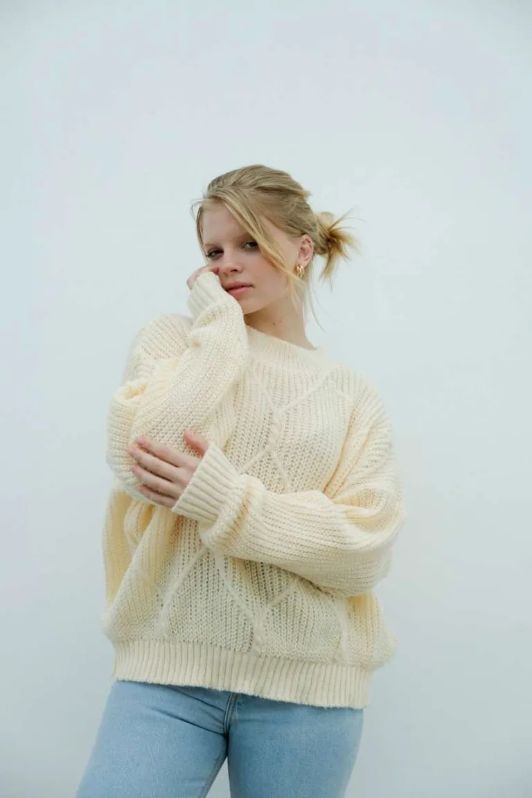 Sweater Entrelazado Polera de Hesed en Buzos y Sweaters para argentina