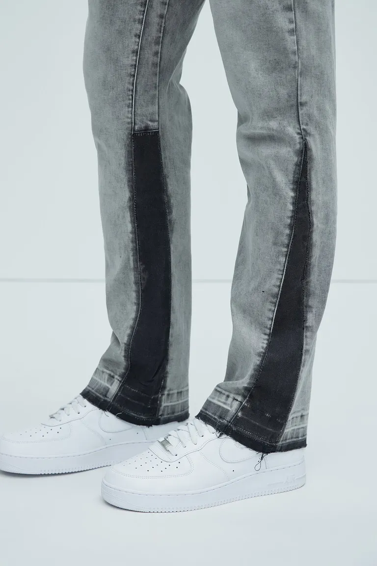 Jean slim flare gris de Fashion Nova en Pantalones para argentina