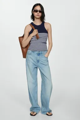 Top estampado rayas de Mango en Tops para argentina