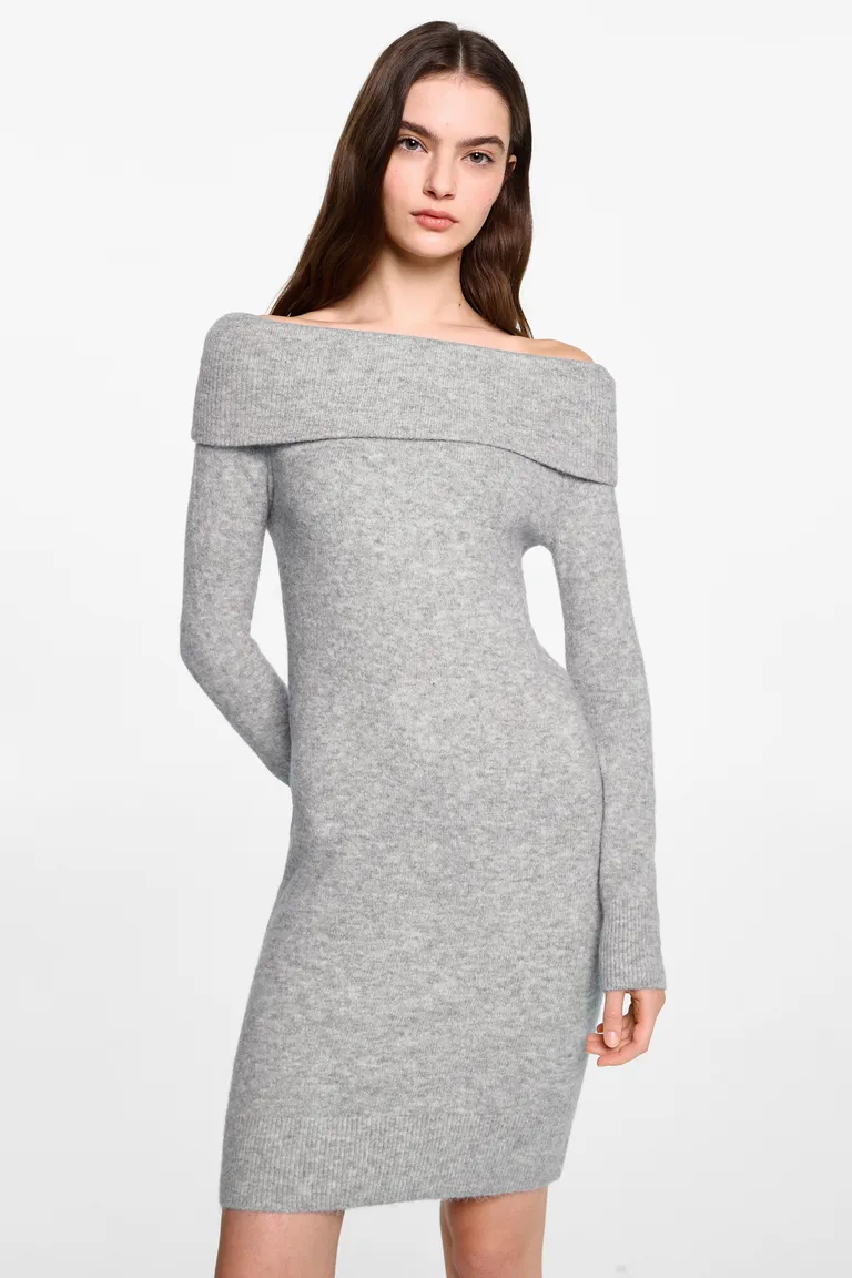 Vestido hombros descubiertos de Mango Teen en Vestidos para argentina