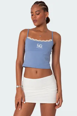 Musculosa lucky girl encaje de Edikted en Tops para argentina
