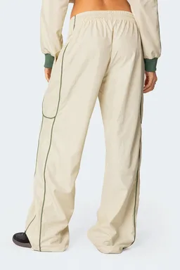 Pantalón deportivo nylon superstar de Edikted en Pantalones para argentina