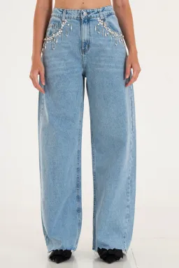 Pantalón Diamante Ancho de Gloria Y Paz en Pantalones para argentina
