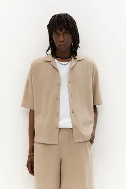 Camisa rústica manga corta de Pull&Bear en Camisas para argentina