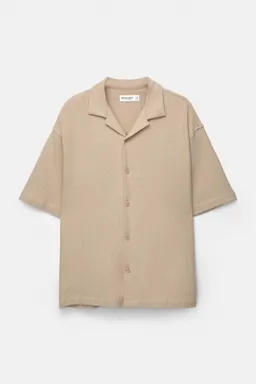 Camisa rústica manga corta de Pull&Bear en Camisas para argentina